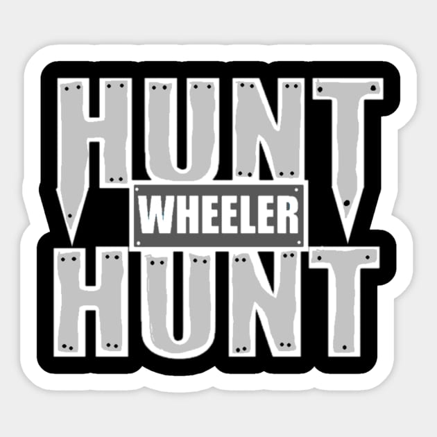 DAKOTA WHEELER ''HUNT'' Sticker by KVLI3N